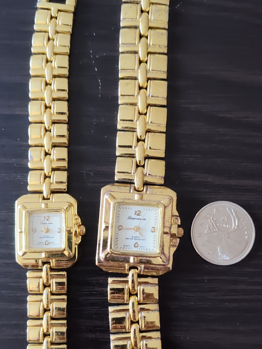 Gold Tone Women's Bracelet Watch - Unbranded his And Hers